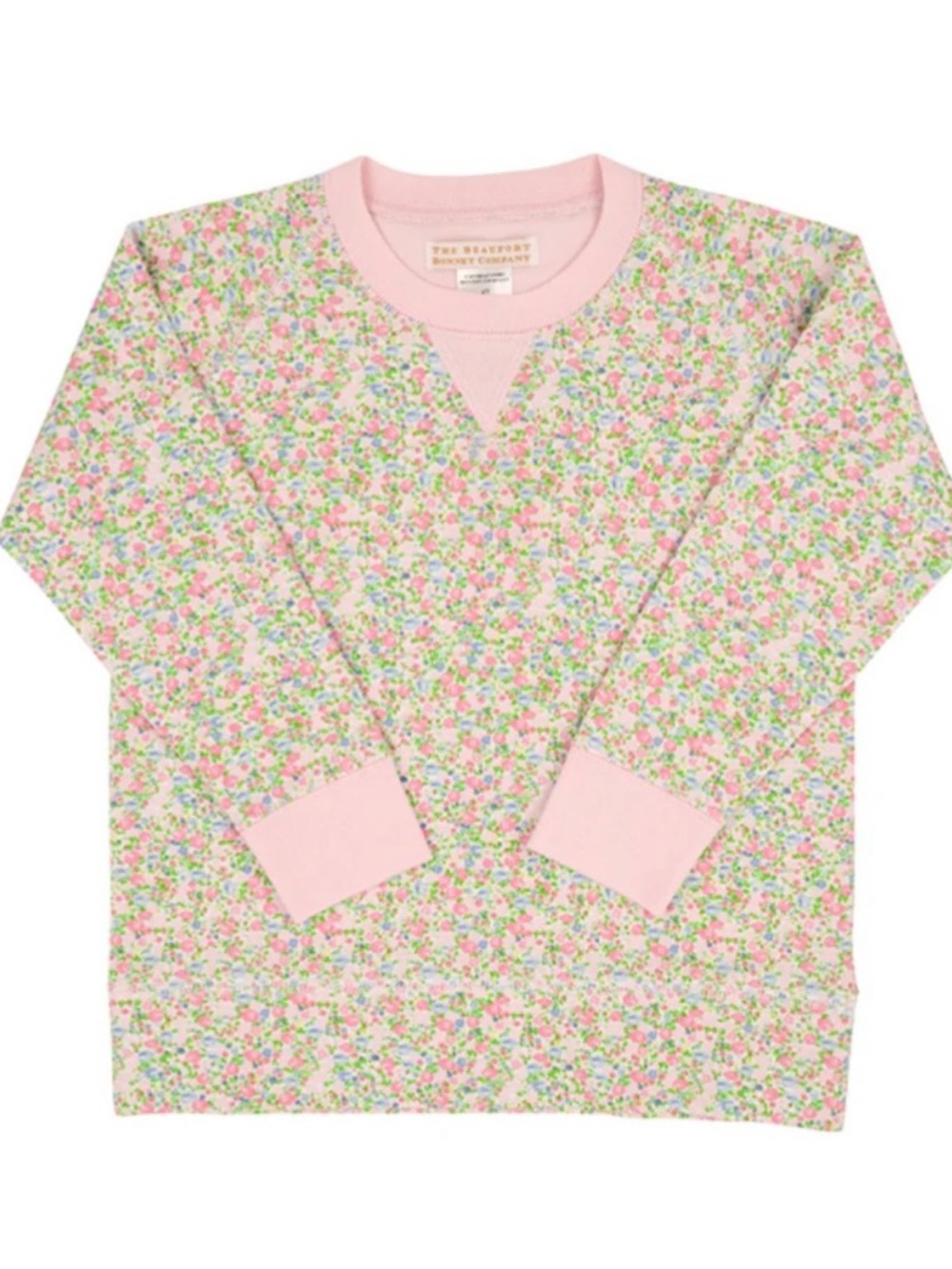 The Beaufort Bonnet Company Pink Crewneck Sweatshirt